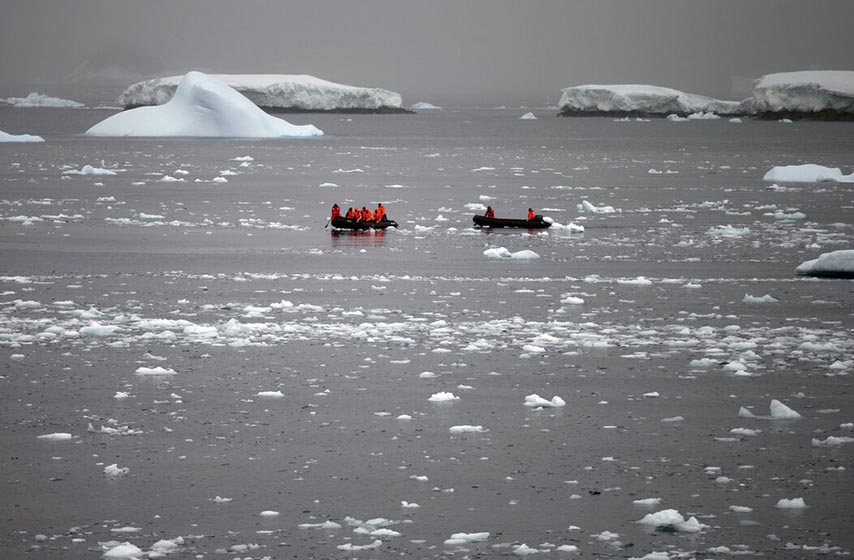 led, antartktik, rupe, nauka