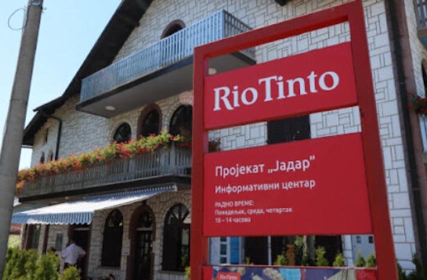 rio tinto, projekat jadar