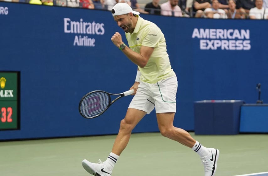 us open, tenis, cetvrtfinale, andrej rubljov, grigor dimitrov, k-013