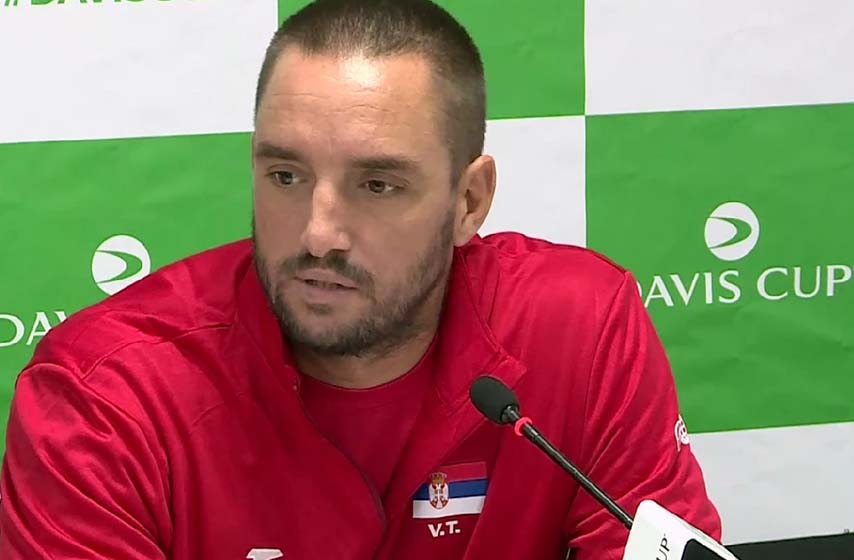 viktor troicki, grcka srbija, dejvis kup, beograd, tenis