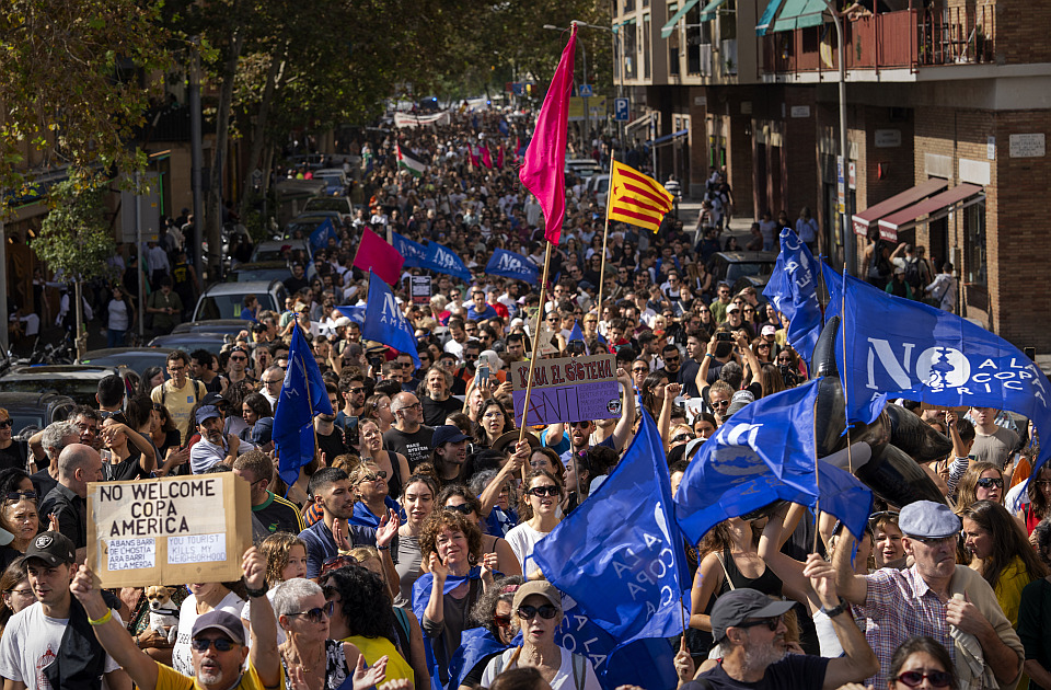 barselona, protest, madrid, spanija, k-013, vesti iz sveta