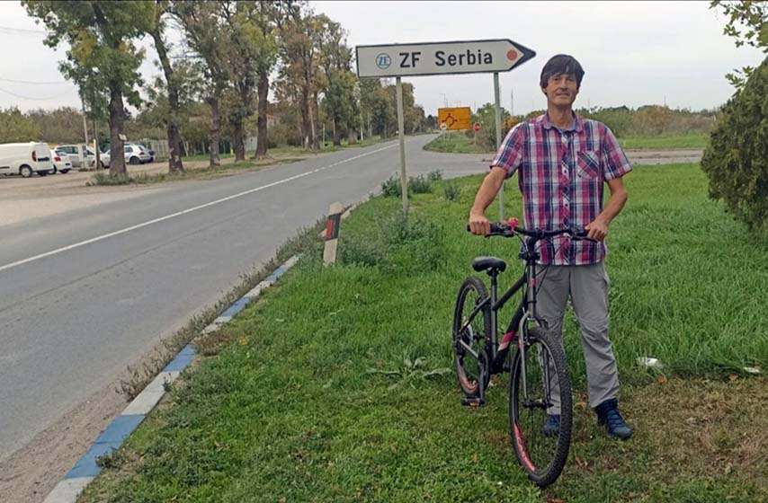 izgradnja biciklisticke staze, radomir orlovic, k-013, vesti pancevo, peticija, prikupljanje potpisa