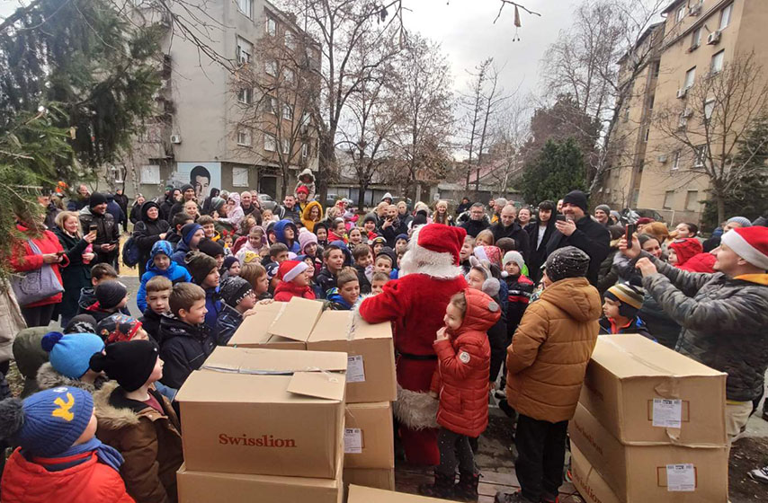 kosarkaski klub nebeska udica, deda mraz, pancevo, k-013, vesti pancevo