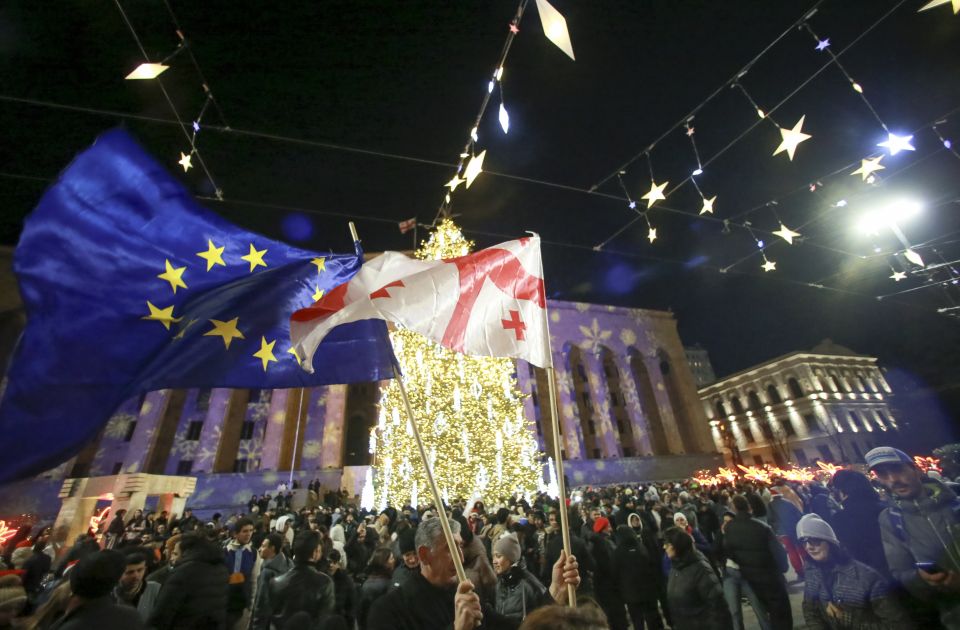 gruzija, demonstranti, docek nove godine, k-013, vesti iz sveta