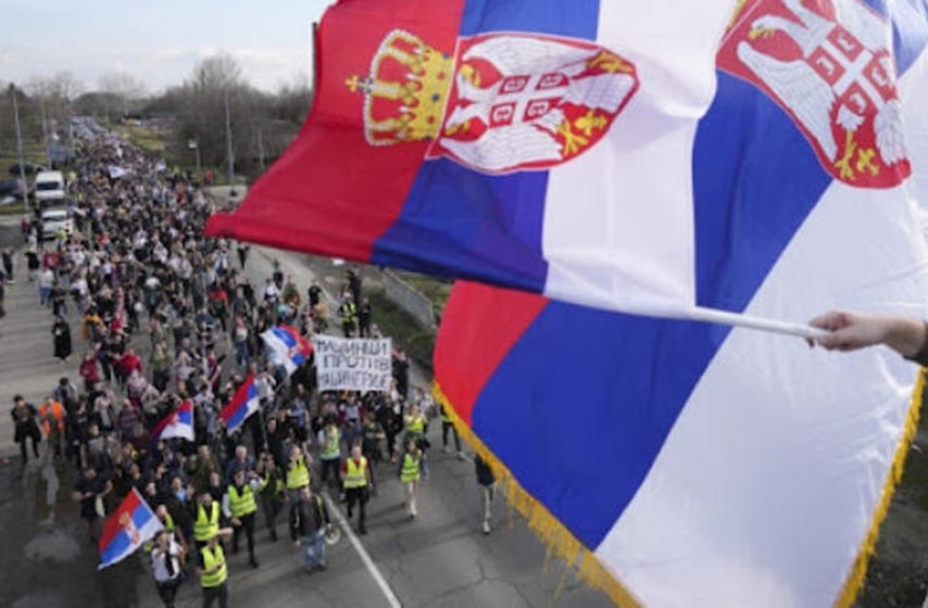 stafetni maraton, kragujevac, k-013, vesti srbija, protest studenata