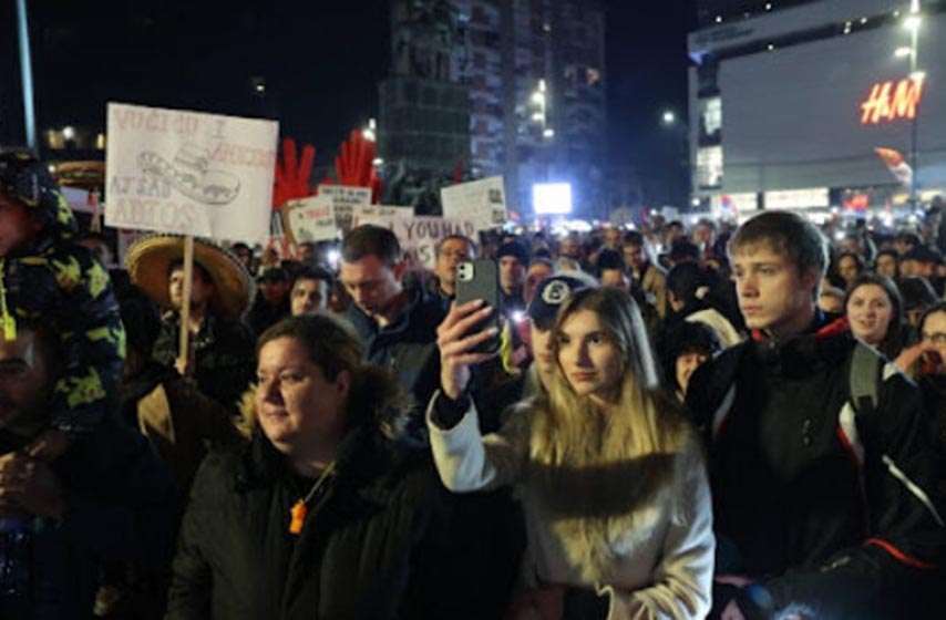 Udruzenje sindikata penzionera Srbije, podrska studentima, k-013, vesti srbija