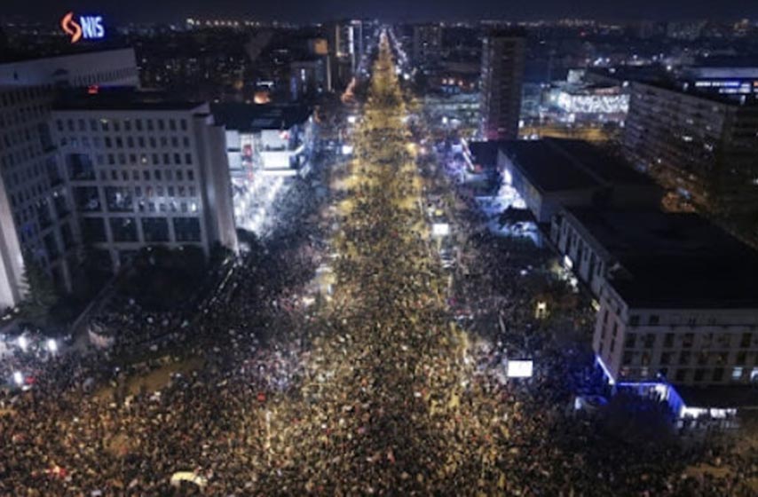 protest studenata, novi sad, cnn, k-013, vesti srbija