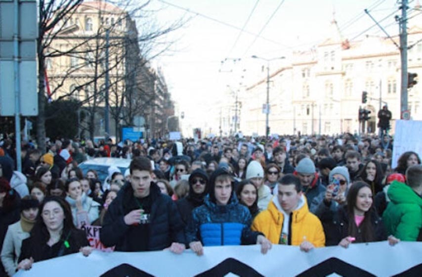 protest prosvetnih radnika, k-013, vesti srbija