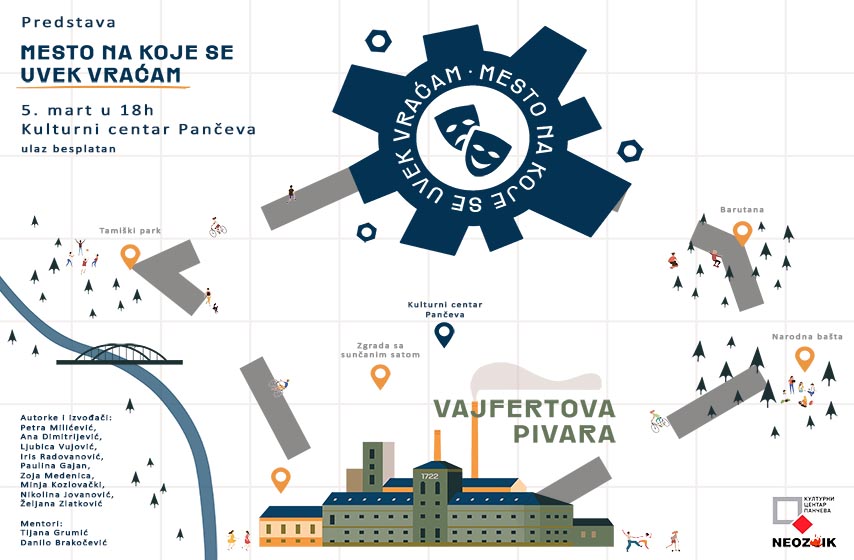 predstava, premijera, mesto na kome se uvek vracam, kulturni centar panceva, k-013, vesti pancevo