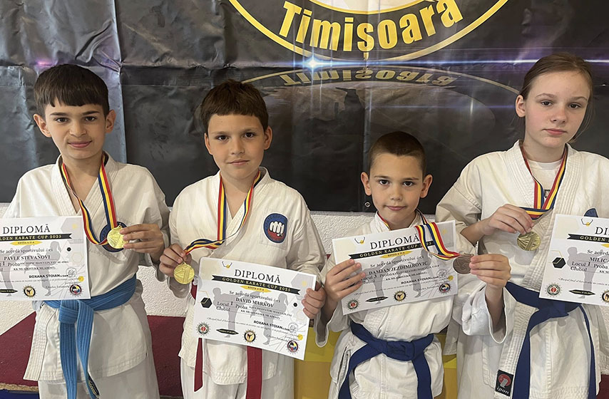 karate klub mladost, pancevo, k-013, vesti pancevo, golden cup temišvar