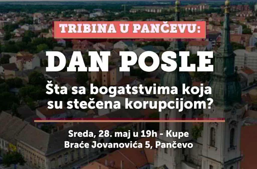 zeleno-levi front, pancevo, k-013, vesti pancevo, tribina, tamara maksic, ognjen roljevic, jelena jerinic