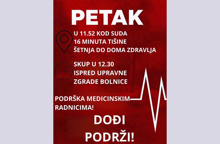 podrska zdravstvenim radnicima, protest, k-013, vesti pancevo, pancevo