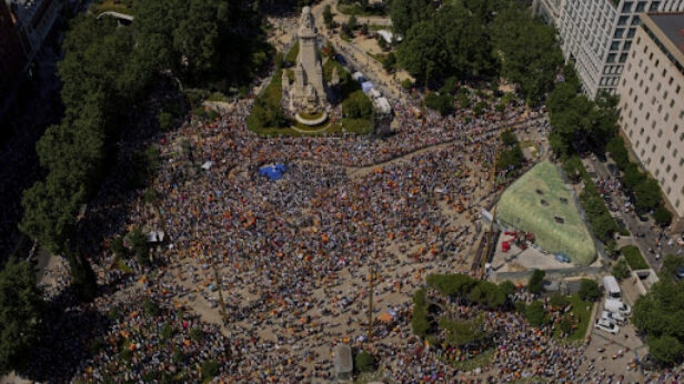 spanija, protest