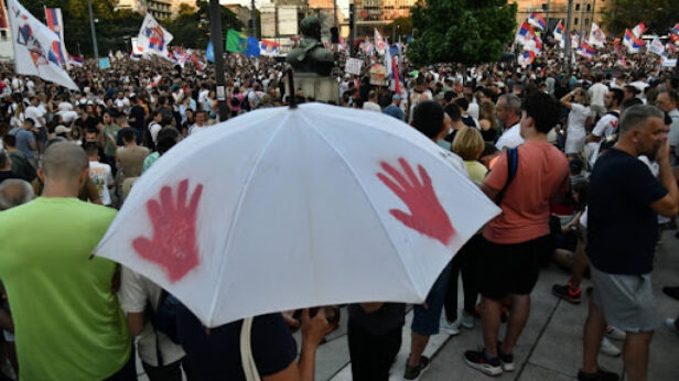 list republika, protesti, srbija