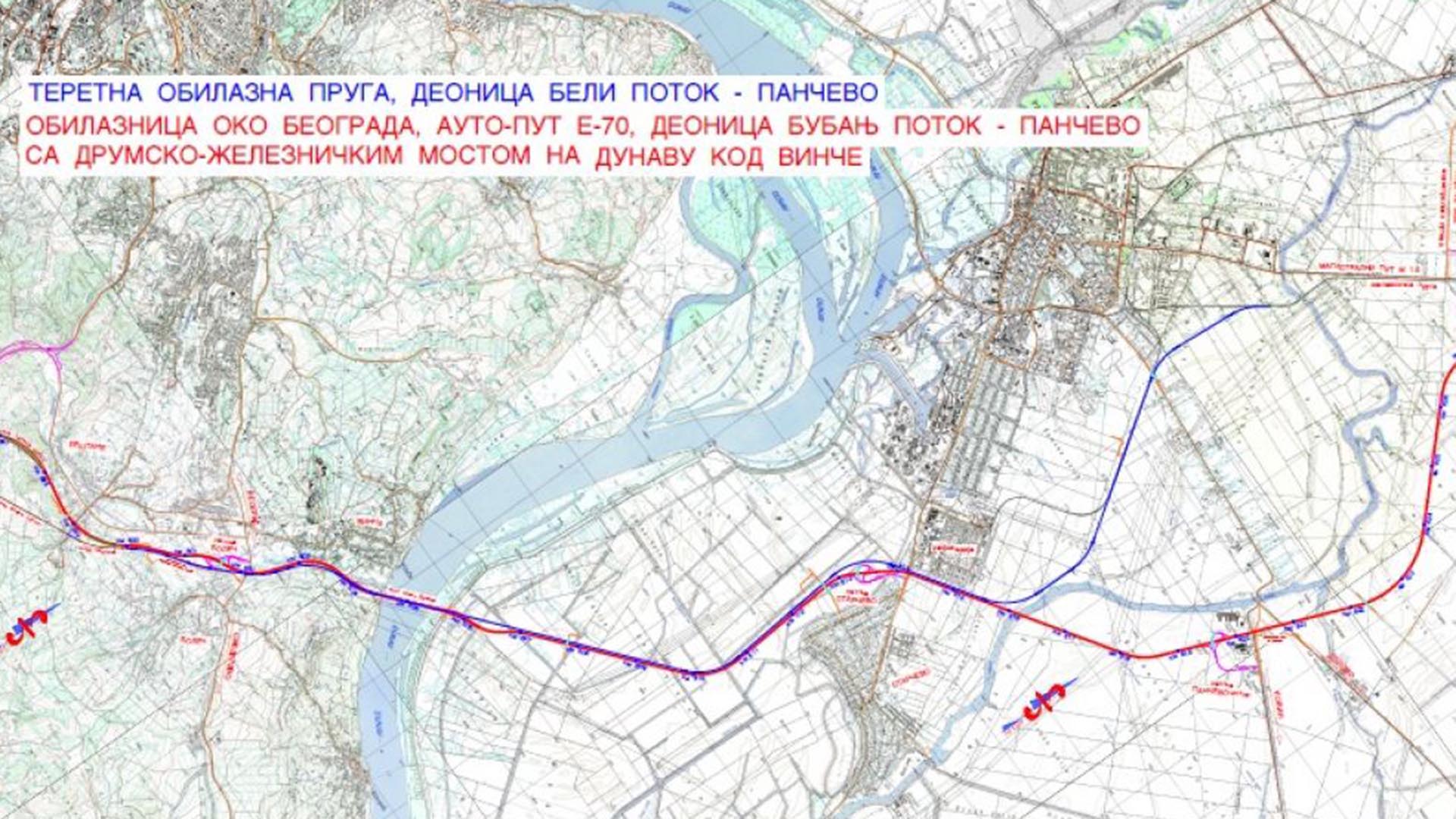 obilaznica oko panceva, prostorni plan, sektor c, vlada srbije