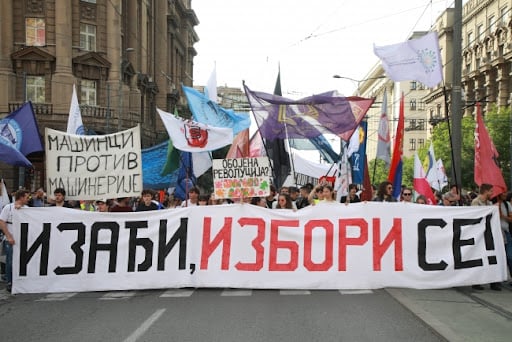 gardijan, protesti u srbiji, k-013