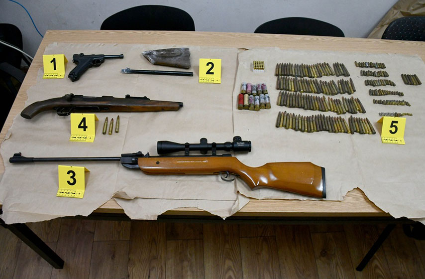 pu pancevo, policija, hapsenje, oruzje, k-013, vesti pancevo, pancevo