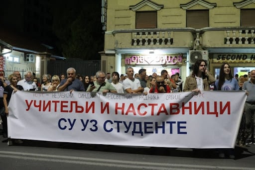 peta beogradska gimnazija, protest, k-013