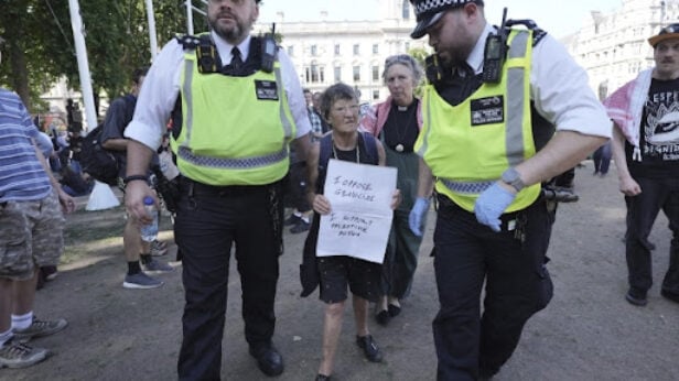 london, protest, palestina