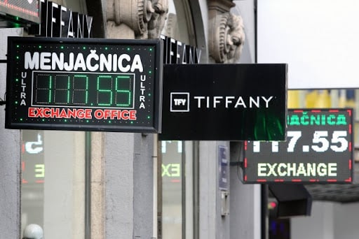 kursna lista, dinar, dolar, evro, k-013