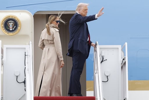 donald tramp, velika britanija, poseta, k-013