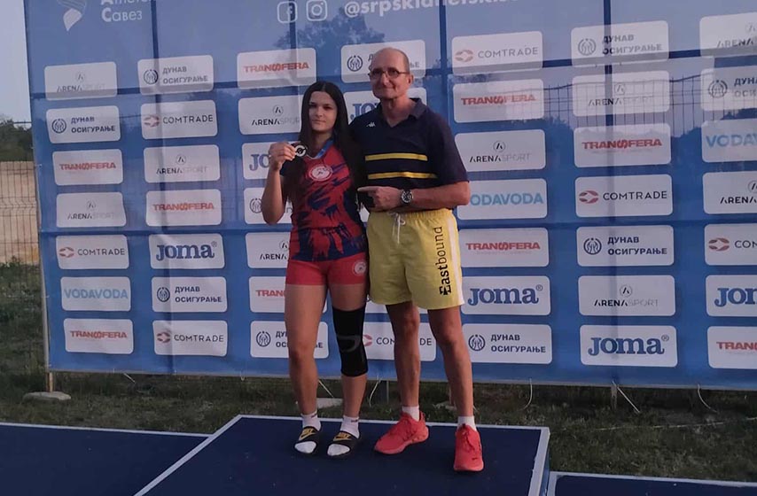 pionirsko prvenstvo srbije u atletici, cuprija, nikolina radovanovic, atletski klub tamis, pancevo, k-013, vesti pancevo