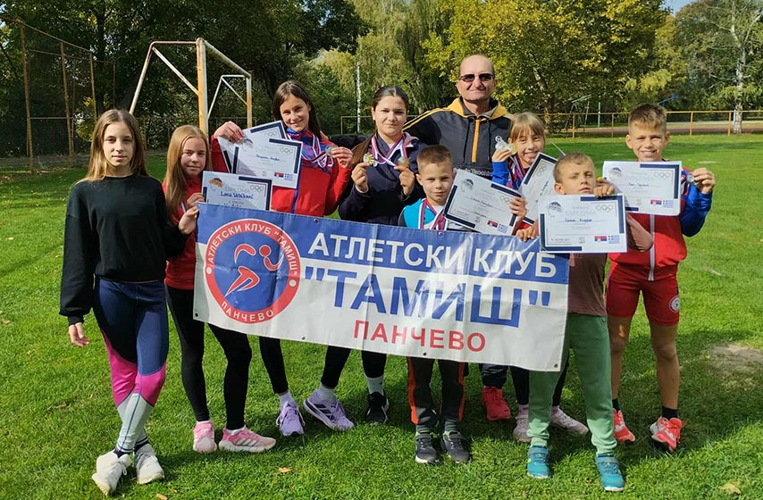 atinske atletske igre, vrsac, atletski klub tamis, pancevo, k-013, vesti pancevo, ak tamis
