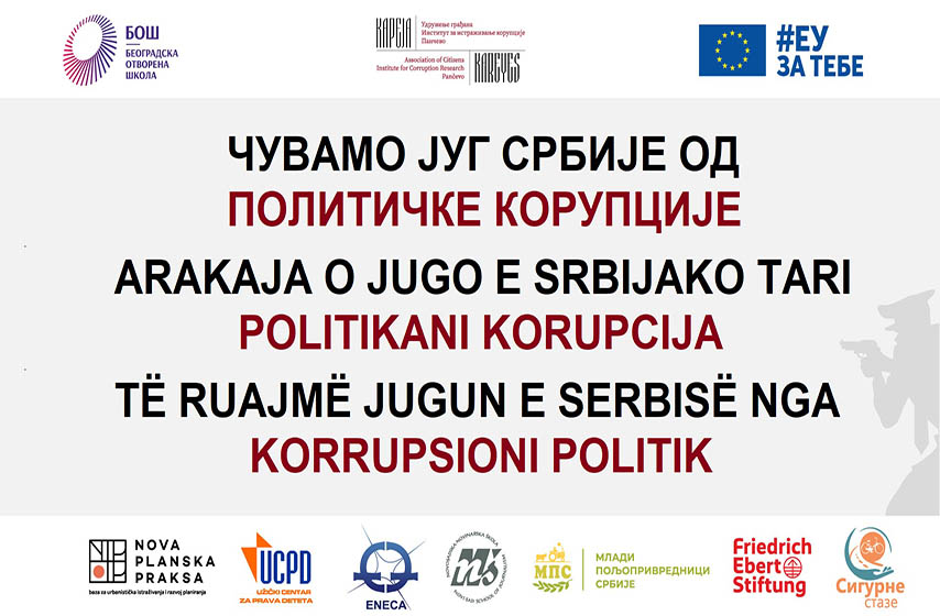 antikorupcija, presevo, bujanovac, vranje, karjea, kaktus, k-013, vesti pancevo, pancevo