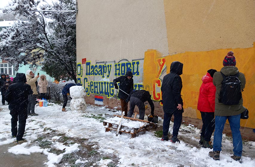 grafiti mrznje, pancevo, k-013, vesti pancevo, pancevo