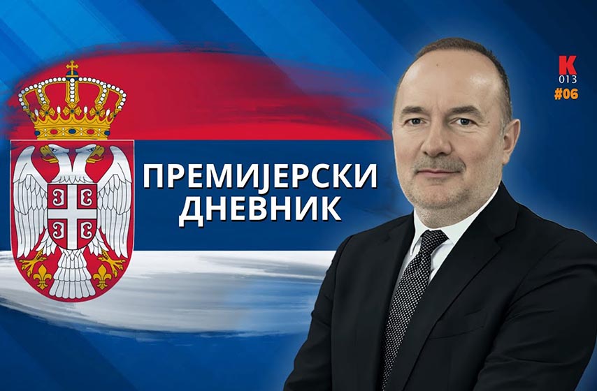 premijerski dnevnik, vladimir pavicevic, k-013, vesti srbija, platforma za srbiju
