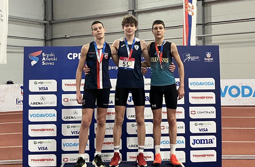 ognjen stojanovic, ak dinamo, atletika, viseboj, k-013, vesti pancevo, pancevo