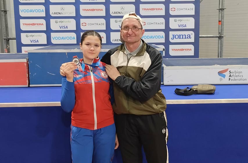 nikolina radovanovic, bacanje kugle, ak tamis, k-013, vesti pancevo, pancevo, vesti srbija