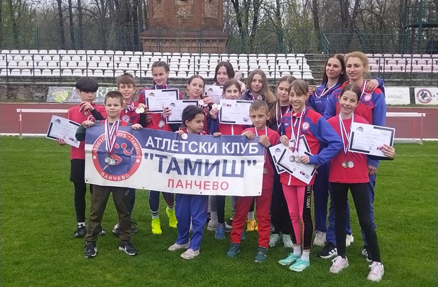 vrsac, ak tamis, atletika, vesti pancevo, pancevo, atinske igre