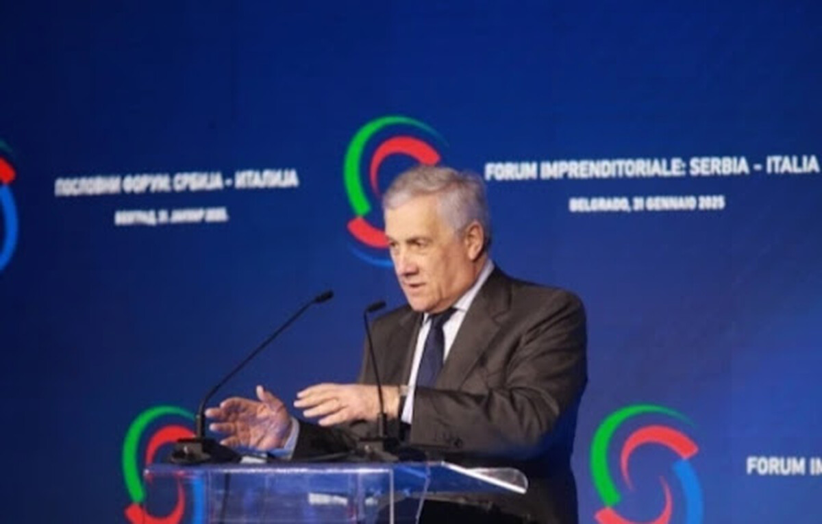 italijanski ministar, tajani, k-013, vesti srbija