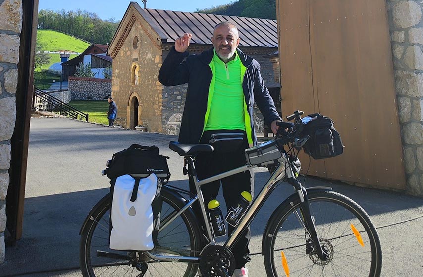 pančevo, pomoć, bicikl, novac, lečenje, udruzenje dobrih ljudi ognjiste, slavko radojcic, k-013, vesti pancevo, pancevo