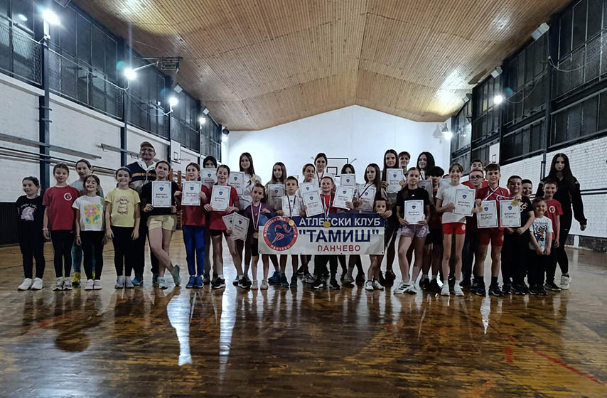 ak tamis, atletika, k-013, vesti pancevo, pancevo