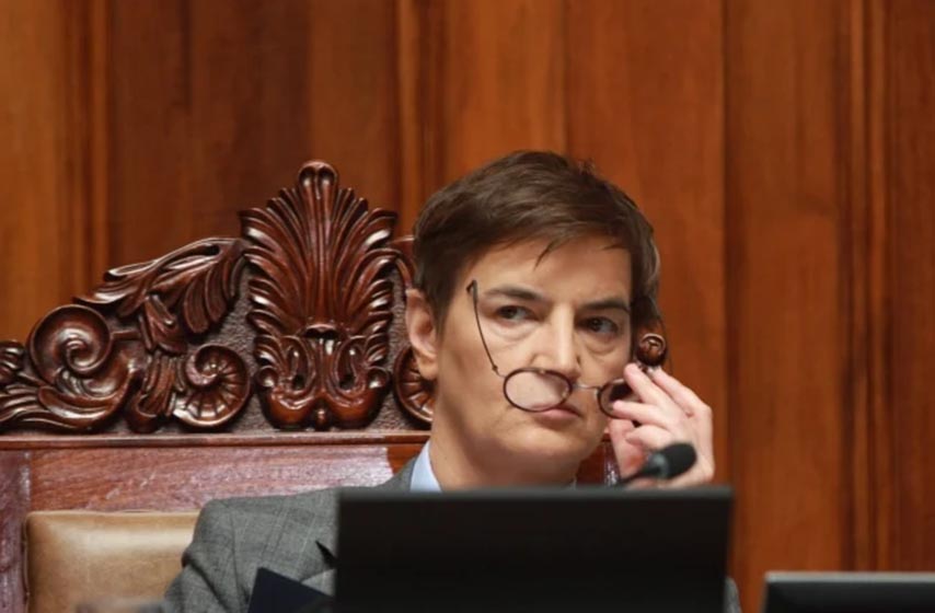 ana brnabic, protest, beograd, k-013, vesti srbija
