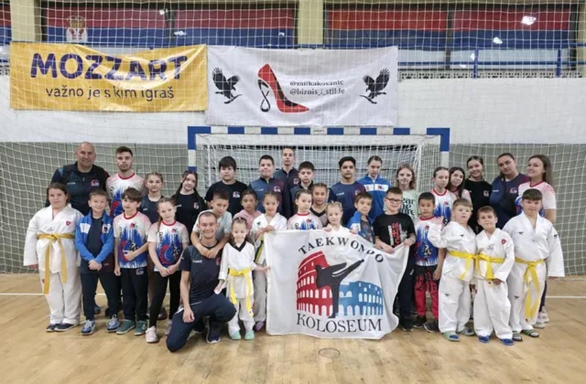 tekvondo klub koloseum, k-013, vesti pancevo, pancevo