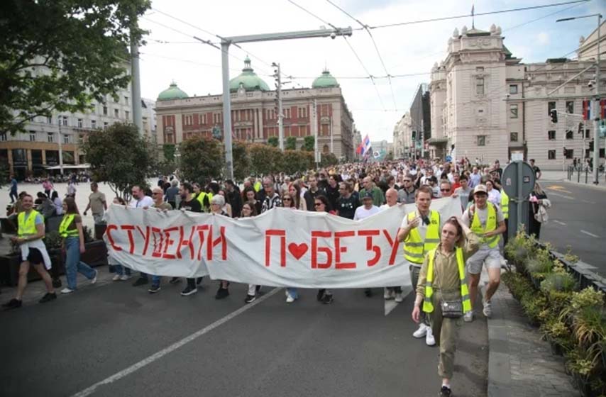 protest, studenti, k-013, vesti srbija