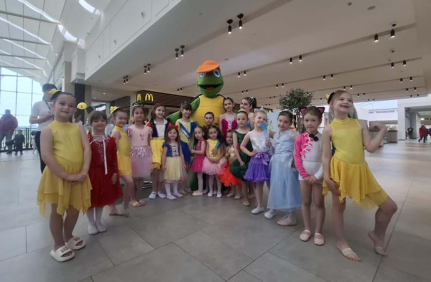 plesni klub balerina, deciji sajam, tc galerija, k-013, vesti pancevo, pancevo