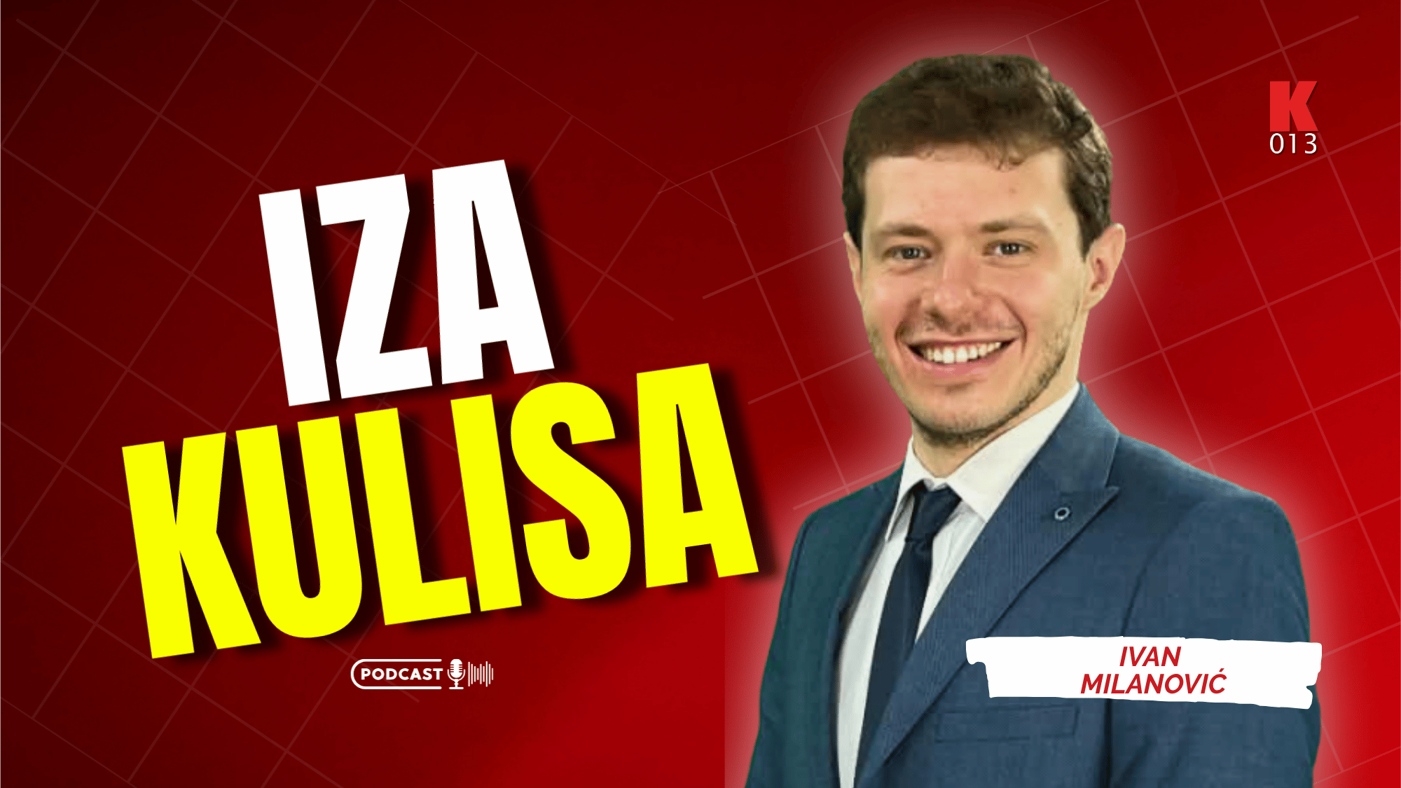 iza kulisa, podkast, k-013, vesti srbija, ivan milanovic