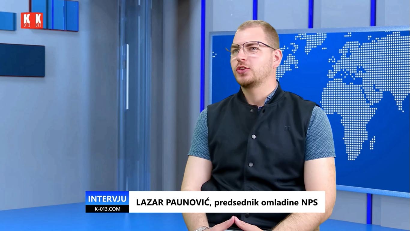 lazar paunovic, narodni pokret srbije, nps, intervju, k-013, izbori, vesti srbija