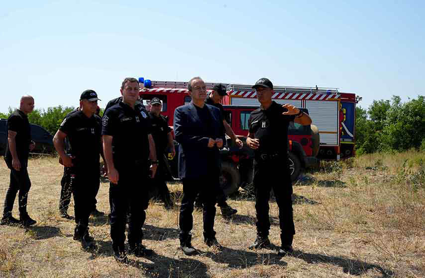 ivica dacic, deliblatska pescara, pozar, dubovac, k-013, vesti pancevo, pancevo