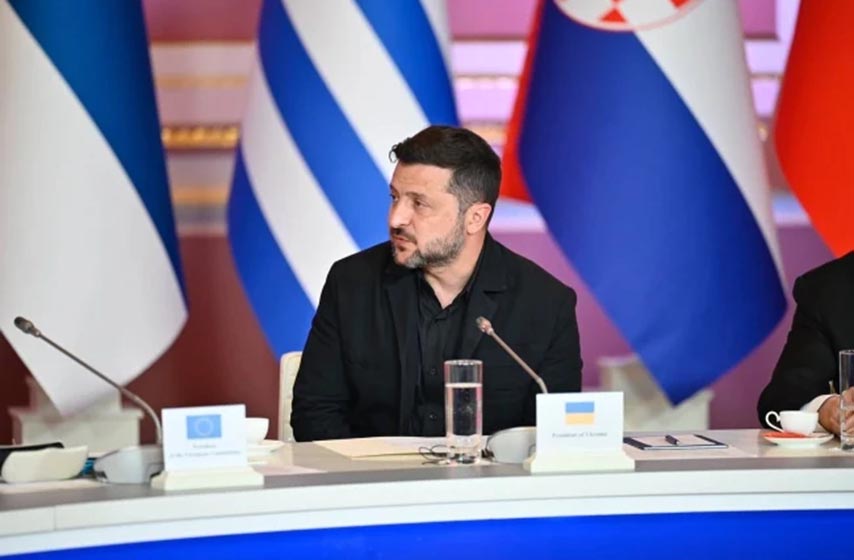 poseta zelenskog, volodimir zelenski,  zlf, zeleno levi front, k-013, vesti srbija