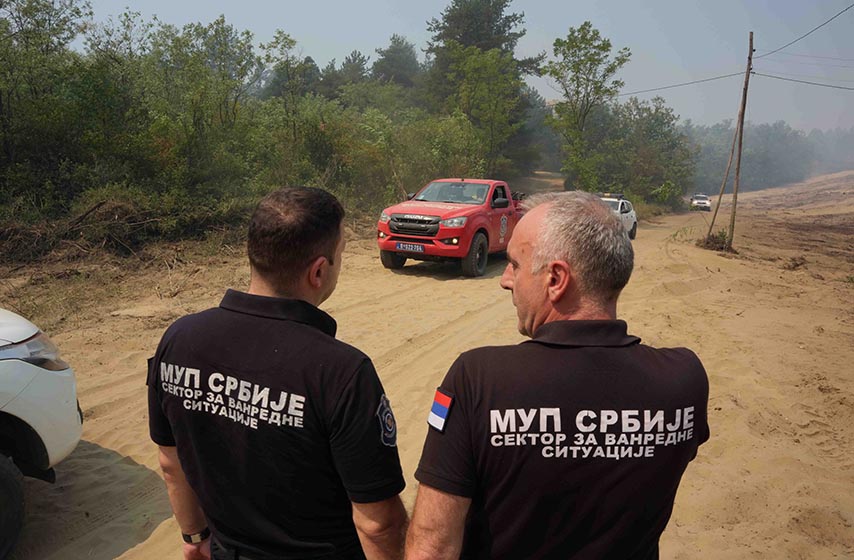 pozar, deliblatska pescara, luka causic, k-013, vesti pancevo, pancevo, vesti srbija