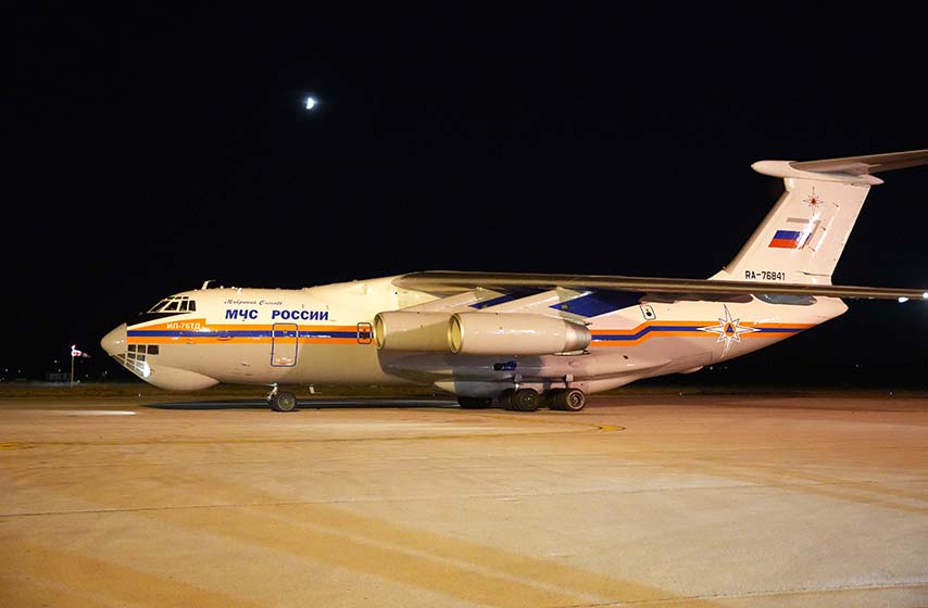 ruski avion, gasenje pozara, iljusin, deliblatska pescara, pozar, k-013, vesti pancevo, pancevo, vesti srbija