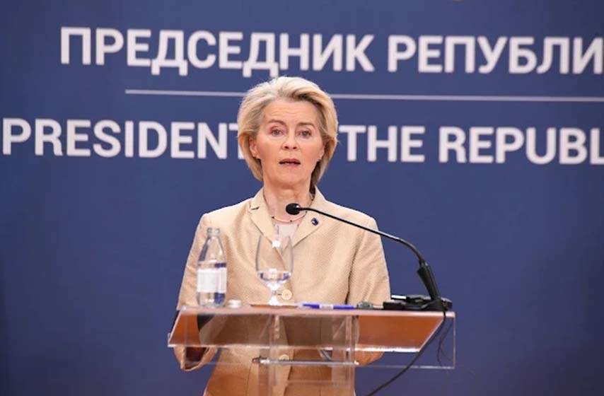 ursula fon der lajen, poseta beogradu, srbija centar, srce, k-013, vesti srbija