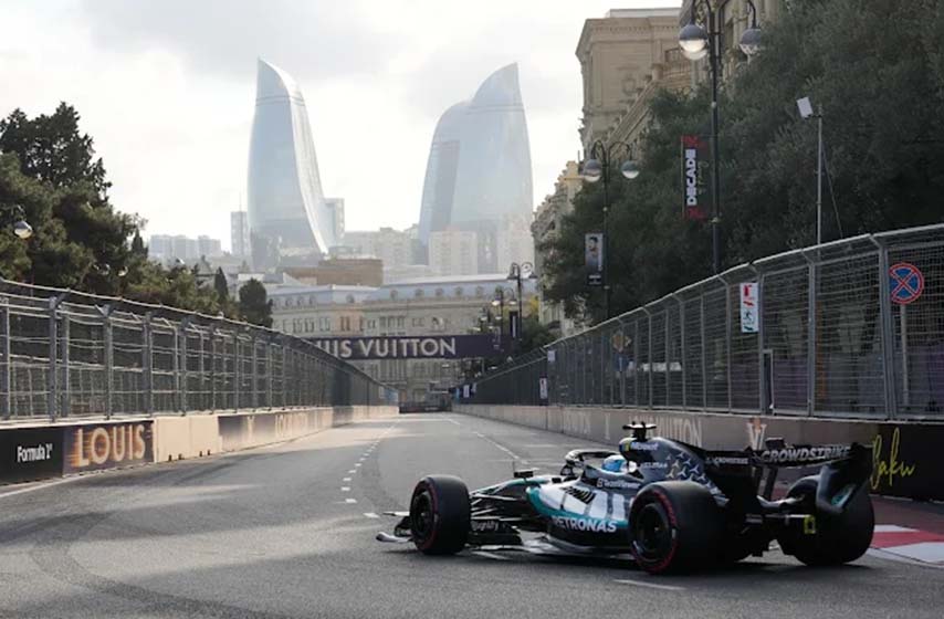 dzordz rasel, formula 1, velika nagrada azerbejdzana, baku, k-013, vesti srbija