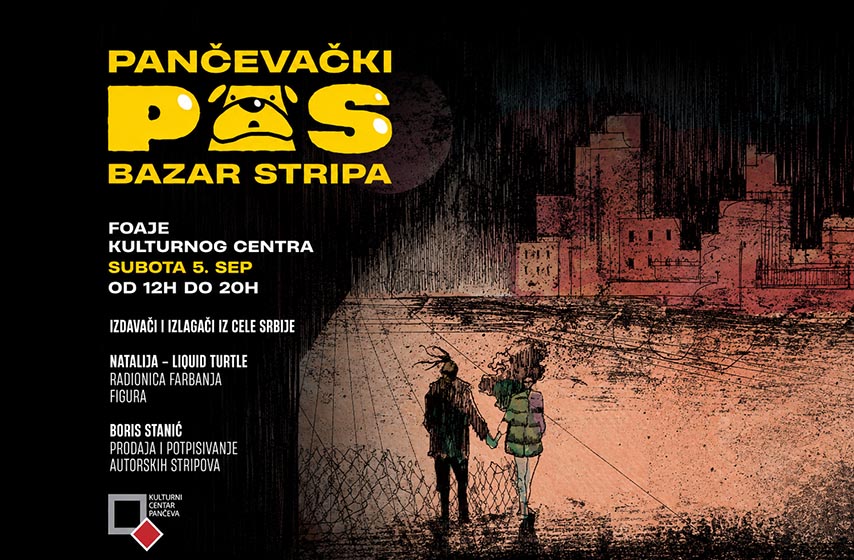 pancevacki bazar stripa, kulturni centar panceva, pancevo, k-013, vesti pancevo