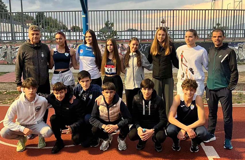 ksenija mrkela, ak dinamo, atletika, k-013, vesti pancevo, pancevo